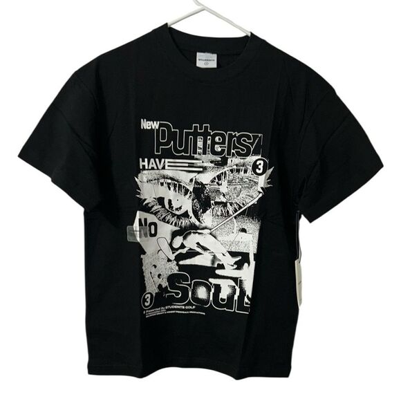 Students Men's Tan Printed Graphics Cotton
T-shirt(Size Small) - Picture 3 of 8